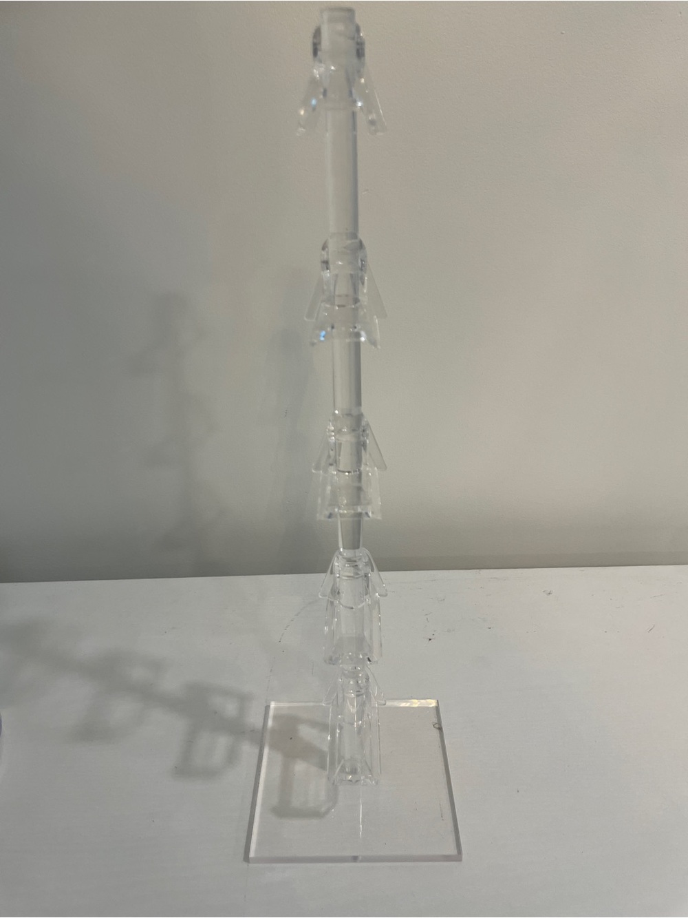 Acrylic Eyeglasses Display Stand 5 Glasses Readers Frame Sunglasses Holder Clear - Picture 4 of 7